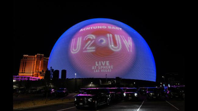 Las Vegas Sphere Denies Displaying Israeli Colors