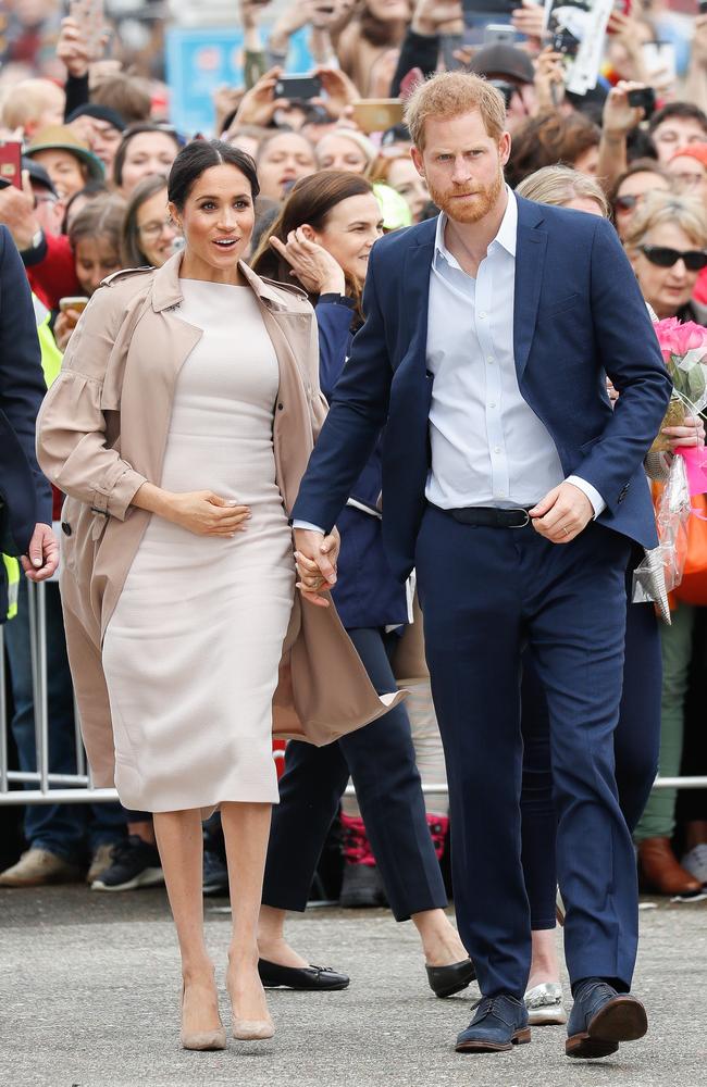 The couple in Auckland during their 2018 royal tour. Picture: Chris Jackson/Getty Images