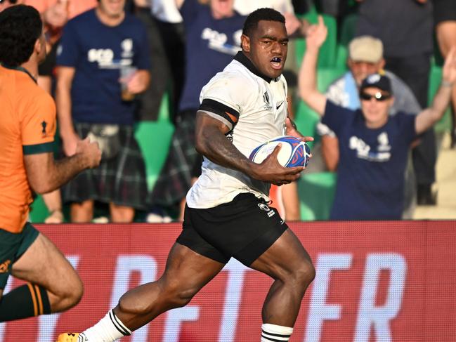 Fiji won their last meeting against the Wallabies. Picture: Olivier Chassingnole/AFP