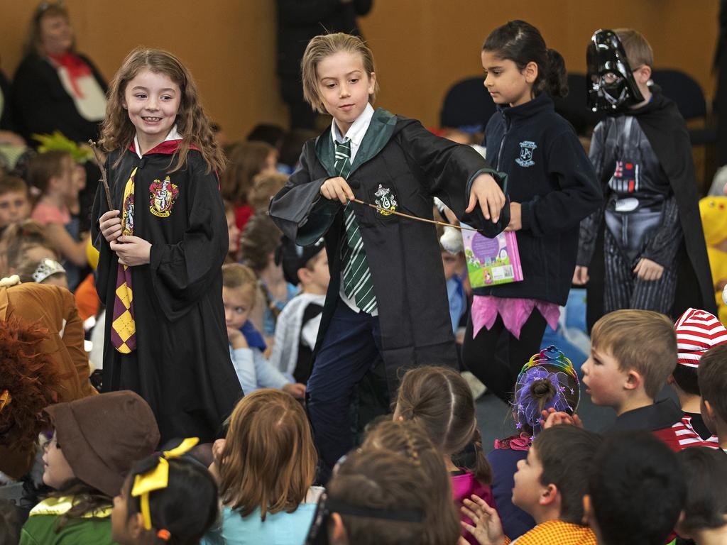 Book week photos: Lindisfarne Primary School parade | Daily Telegraph