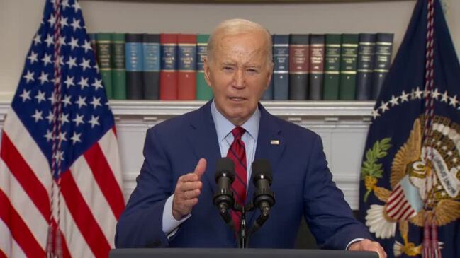 'Violent protest is not protected' -Biden