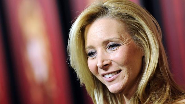 Lisa Kudrow, the creator, executive producer and star of the HBO series "The Comeback," is interviewed at the premiere of the new season of the show at the El Capitan Theatre on Wednesday, Nov. 5, 2014, in Los Angeles. (Photo by Chris Pizzello/Invision/AP)