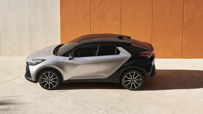 The C-HR has a bigger focus on design than other SUVs.