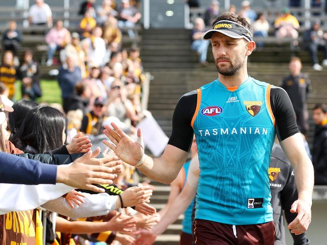 Hawthorn star Jack Gunston was part of Haileybury’s football program. Picture: Mark Stewart