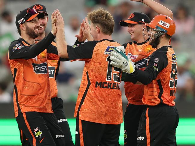 Hamish McKenzie was player of the match against Melbourne Stars. Picture: Robert Cianflone/Getty Images