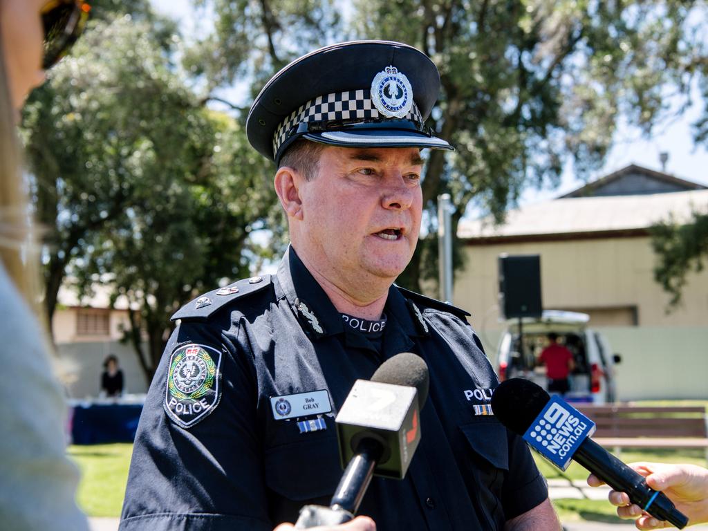 Officer in Charge of the Traffic Services Branch Superintendent Bob Gray. Picture: Morgan Sette/AAP