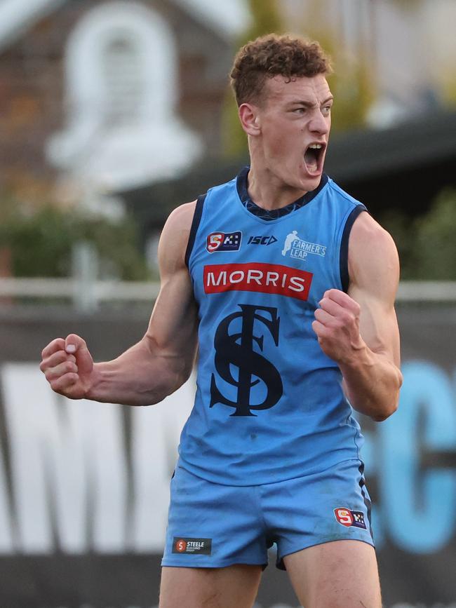 Josh Rentsch return from Sturt to play a massive role in Penshurst’s premiership this season. (SANFL Image/David Mariuz)