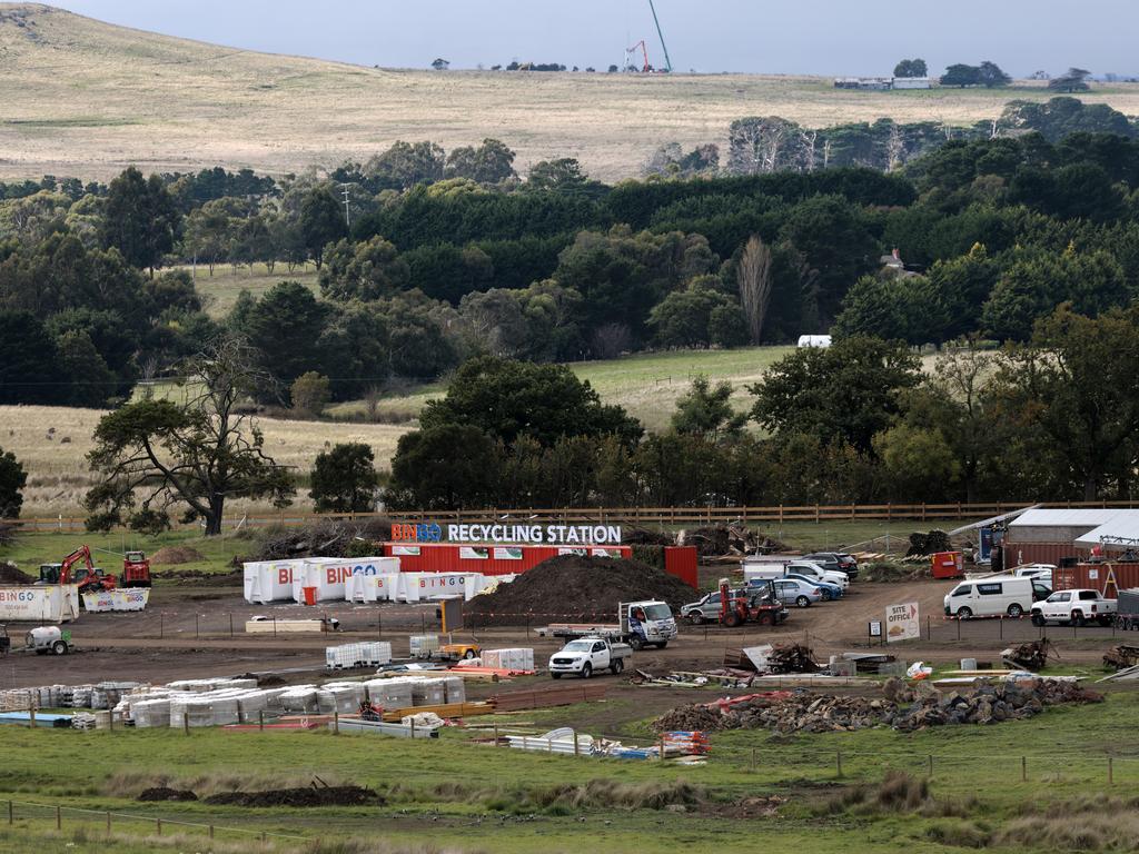 Nine reportedly paid $11 million for the 28ha Gisborne land. Picture: David Geraghty.