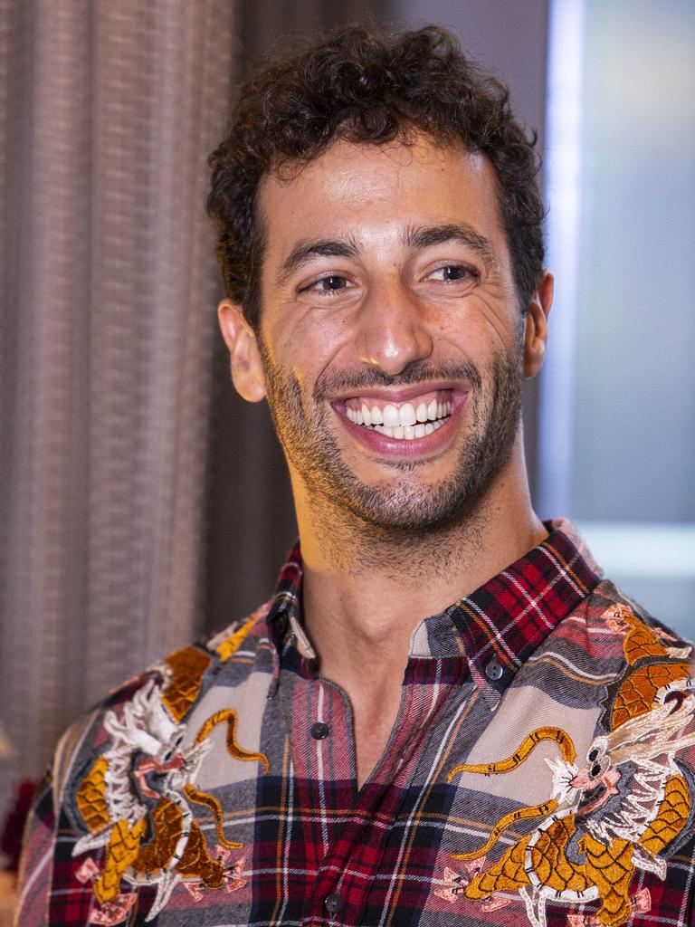 Daniel Ricciardo is after those LinkedIn followers. Photo: Aaron Francis / Herald Sun