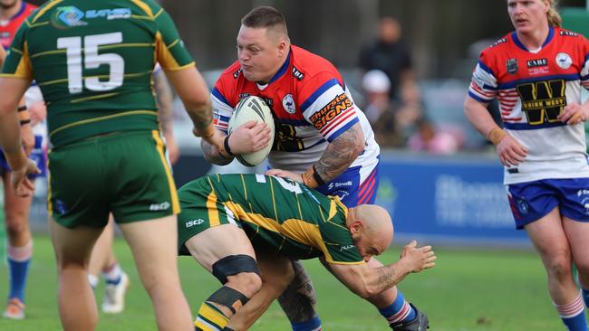 Cameron Hughes for Emu Plains. Picture: Steve Montgomery