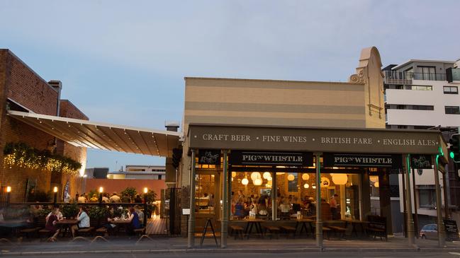 The Pig 'N' Whistle at Brunswick St, Fortitude Valley.