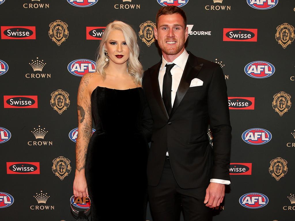 Tim Membrey and wife Emily.