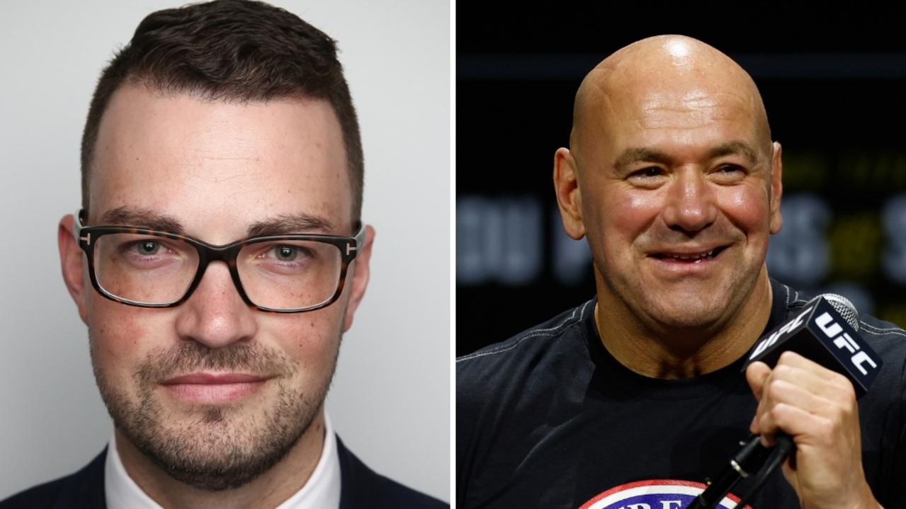 UFC boss Dana White throws wild punch at SMH editor Bevan Shields | WATCH