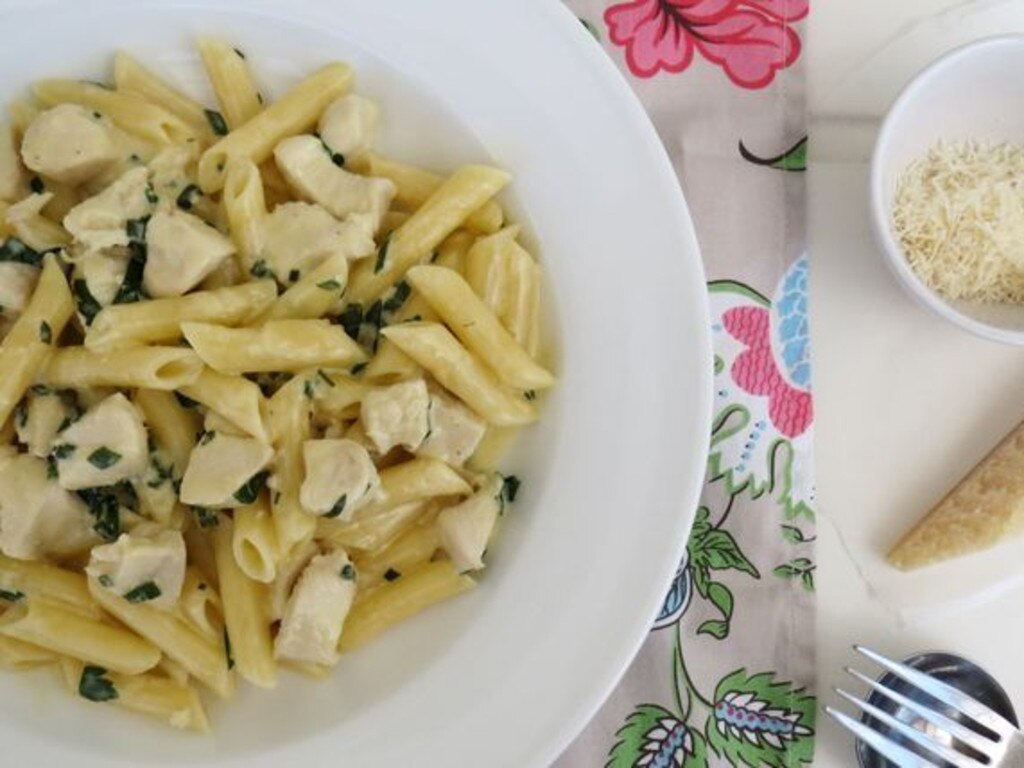 Creamy chicken pasta. Picture: Australia's Best Recipes.