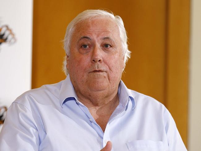 Clive Palmer. Picture: NCA NewsWire/Tertius Pickard