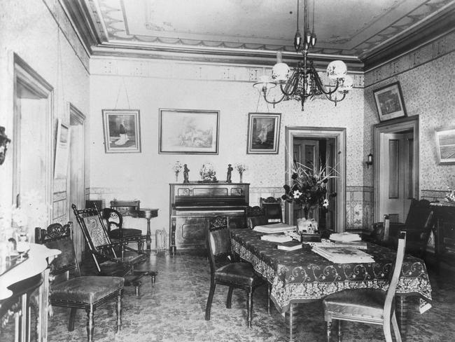 An interior shot of Fairlight House. Photo Manly, Warringah and Pittwater Historical Society