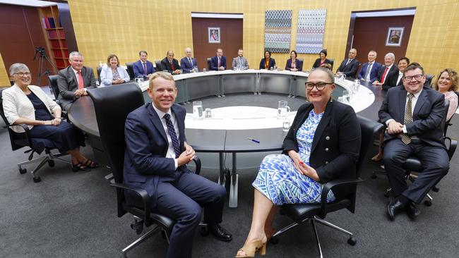 Chris Hipkins, Deputy Prime Minister Carmel Sepuloni and his cabinet ministers have agreed to ditch some of their ‘darling’ policies. Picture: Getty Images.