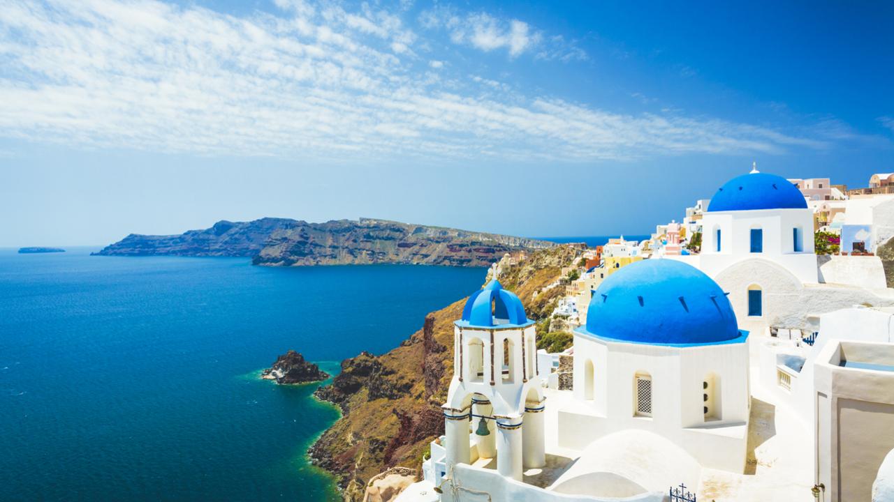 Locals fear that the Santorini Island (pictured) is heading for a disaster. Picture: iStock