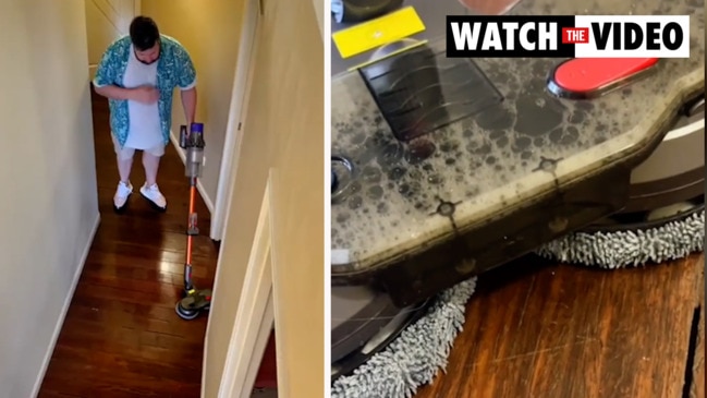 The Hack That'll Clean Your Mop After Using It On The Floors