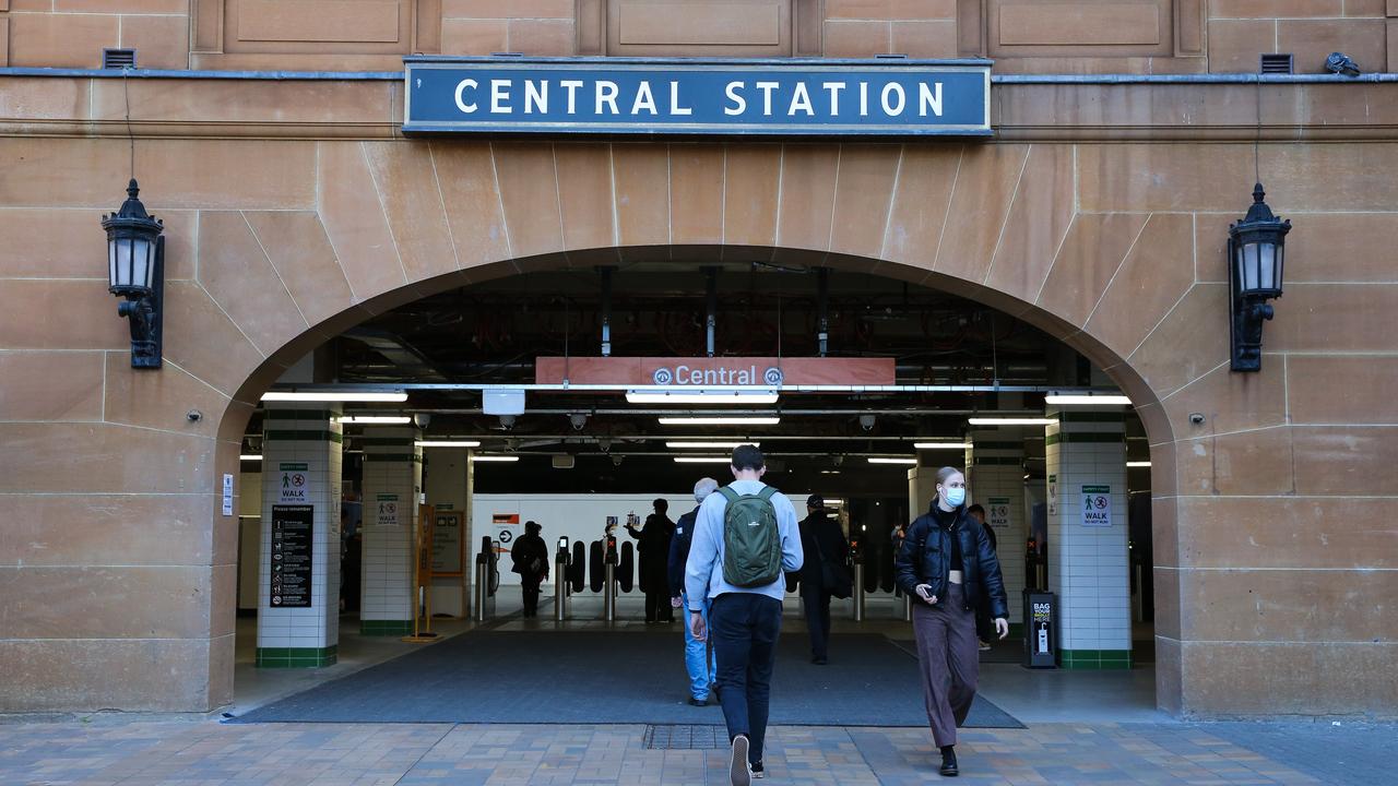 Central Train Station in Sydney. Picture: NCA Newswire /Gaye Gerard