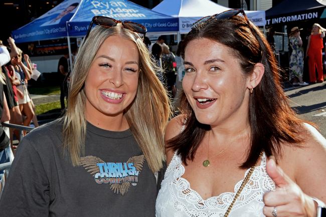 Chelsea Scott and Tyler Moody at Chirn Park Street Festival. Picture: Regina King