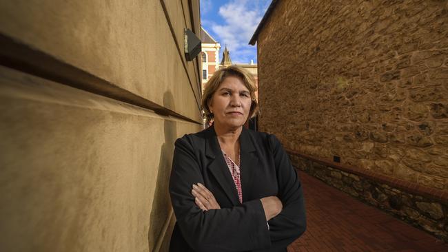 Senator Kerrynne Liddle, an Arrernte woman from Alice Springs. Picture: Roy VanDerVegt