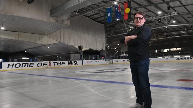 The Ice Arena manager Richard Laidlaw. Picture: Keryn Stevens