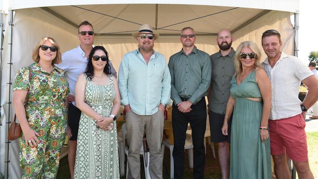 Yarra Valley Cup 2024. Rob Thomson and his friends. Picture: David Smith