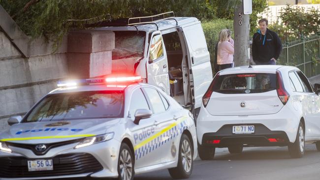 Fatal car collision in on Risdon Road, New Town.