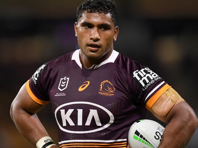 Brisbane Broncos player Tevita Pangai Jr. Pic NRL Photos.