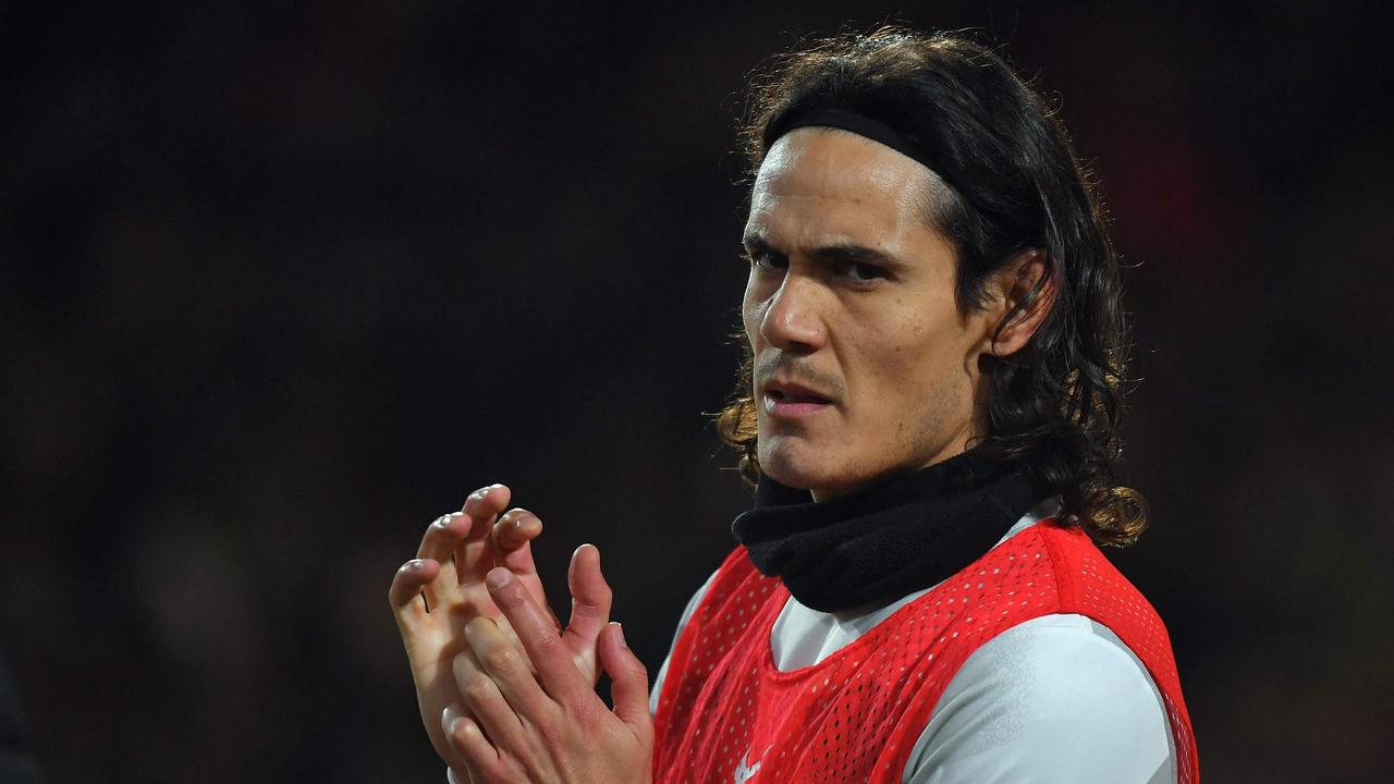 Edinson Cavani has been restricted to substitute appearances so far this season.