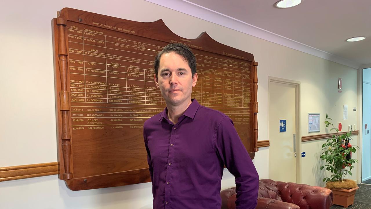 Gympie Mayor Glen Hartwig says he has spoken with Fraser Coast Mayor George Seymour (pictured) about the council’s decision to accept the waste, which Mr Seymour voted against.