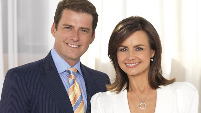 A picture from Wilkinson’s book It Wasn’t Meant To Be Like This: ‘Karl Stefanovic and me at our first photoshoot, just days after I joined the Today show in May 2007’.