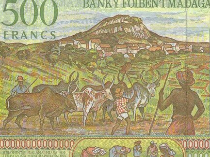 Madagascan banknote. Picture: Kendall Hill