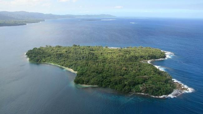 Vanuatu’s heart-shaped island is known as L’Amour Island to locals. Picture: Private Islands Online