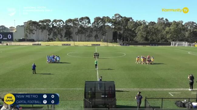 Replay: NSW Metro v Capital Football (15A) - Football Australia Girls National Youth Championships Day 1