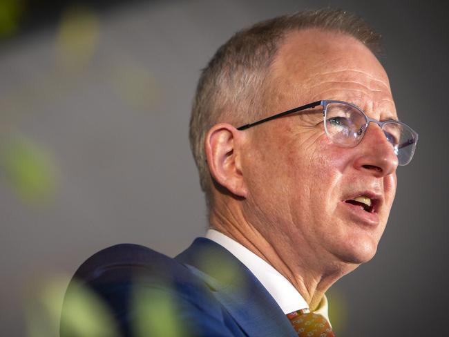Communications Minister Paul Fletcher said a new online safety law will help protect teens. Picture: Emma Brasier