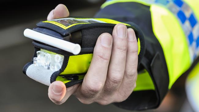 A woman has been arrested after she allegedly returned a blood-alcohol content of 0.371 per cent while driving.