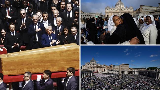 Pope Francis’s funeral in pictures