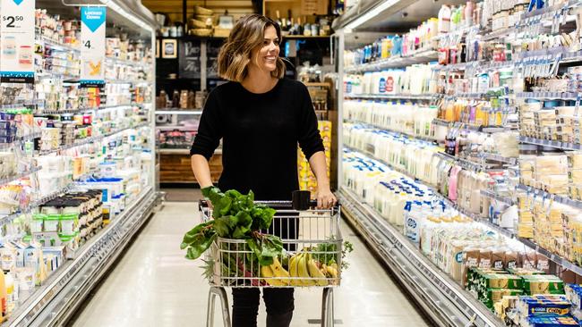 Adelaide mum Nabula Brdar’s Supermarket Swap app has been downloaded 60,000 times and is being used by some of the nation’s most high profile parents. Picture: Supplied