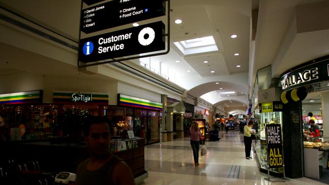 Interior of then named Centro Shopping Centre, Toombul.