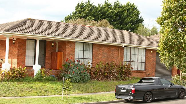 The house where Zabi Ezedyar was shot in Narre Warren. Picture: Getty Images