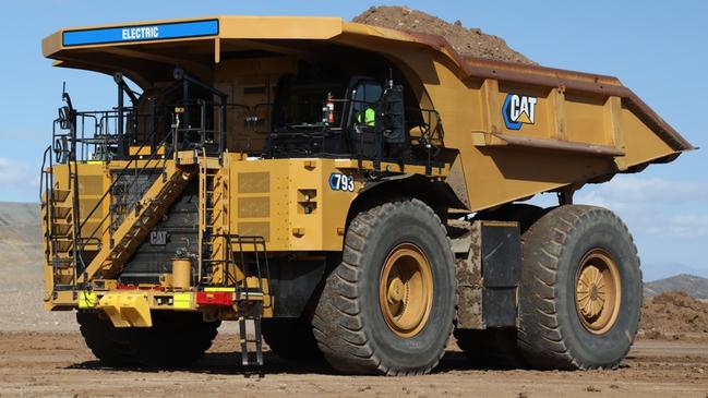 BHP and Rio Tinto are moving to transform their haul truck fleets into battery-electric powered machines. Picture: Supplied