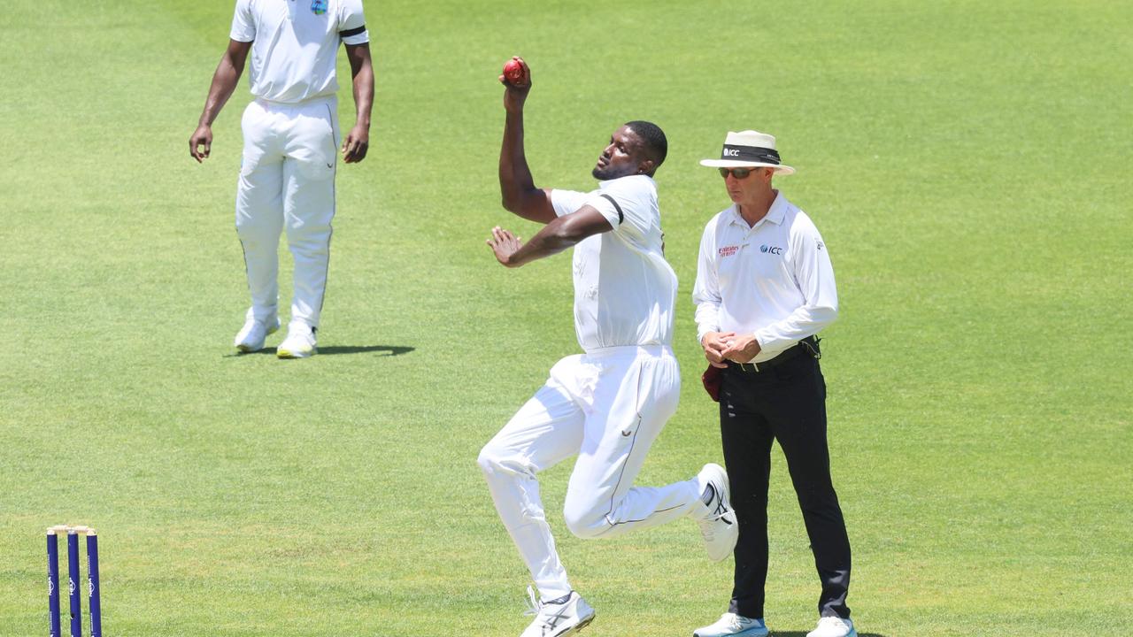 Jason Holder of the West Indies. Photo by TREVOR COLLENS / AFP