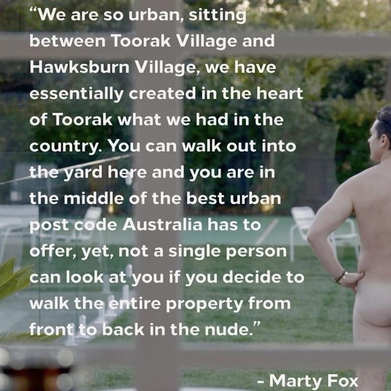 Marty Fox full moon instagram post - for Herald Sun Real Estate