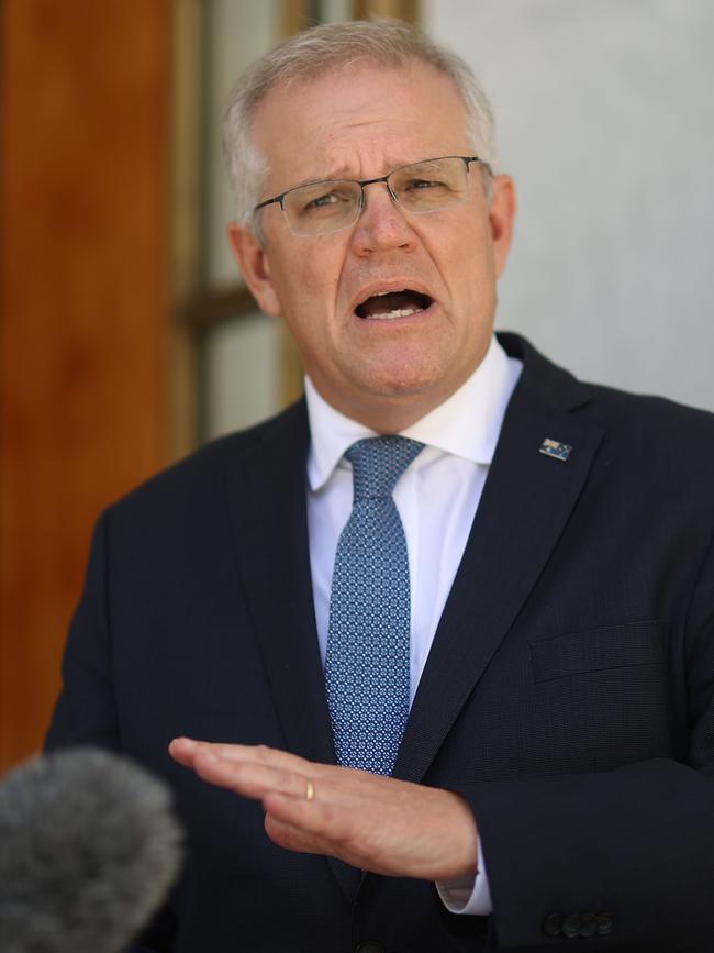 Prime Minister Scott Morrison. Picture: Gary Ramage