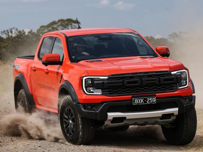 Photos of the 2022 Ford Ranger Raptor