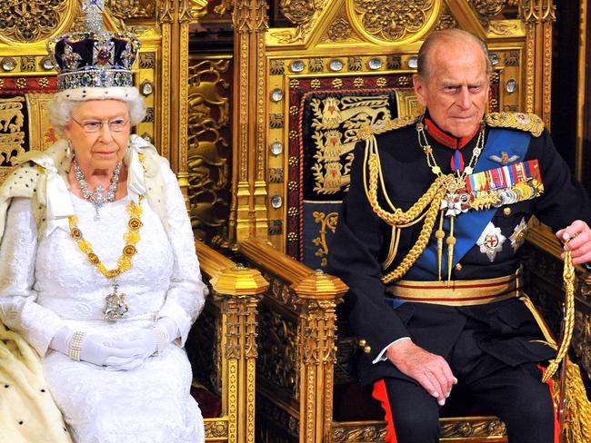 The Queen and the late Prince Philip, pictured in 2014. Picture: Getty Images