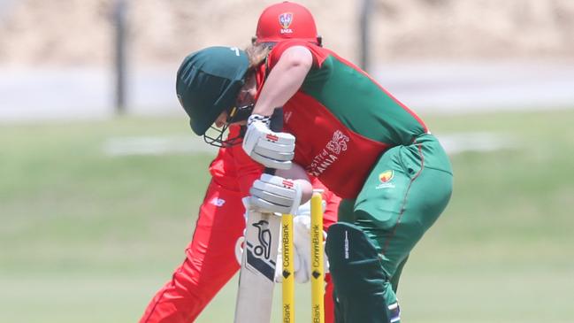 Underage 19 Female Championships; Various Matches played at Nudgee College Cricket Ovals 14.12.23 Pics by Stephen Archer
