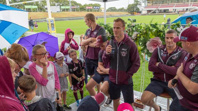 Cherry-Evans during season launch fan day at Lottoland Oval. Picture: AAP Image/Rafal Kontrym